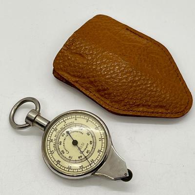 LOT 303J: Selsi Map Measurer and Magnetic Compass with Leater Pouch