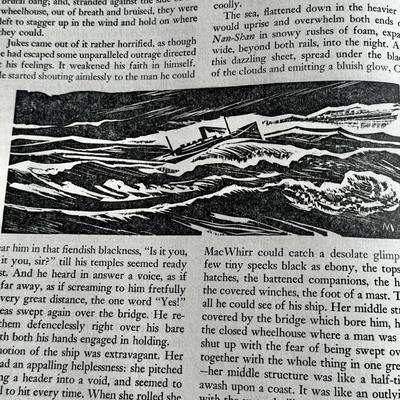 LOT 28 - A Conrad Argosy - Wood Cuts by Hans Alexander Mueller