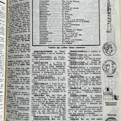 LOT 33 - Nuevo - Illustrated Spanish Dictionary 1967