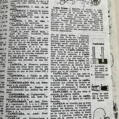 LOT 33 - Nuevo - Illustrated Spanish Dictionary 1967