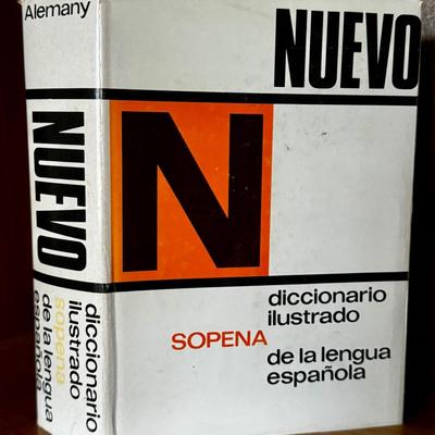LOT 33 - Nuevo - Illustrated Spanish Dictionary 1967