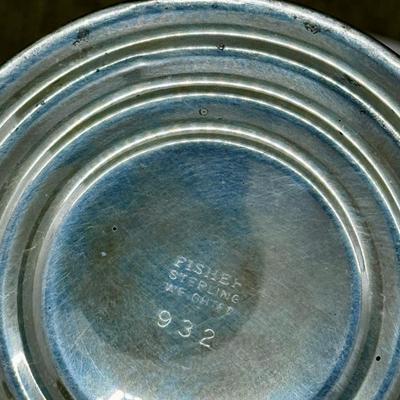 LOT 38 - Sterling Silver Fisher Pedestal Compote - Weighted
