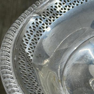 LOT 38 - Sterling Silver Fisher Pedestal Compote - Weighted