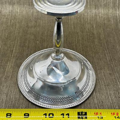 LOT 38 - Sterling Silver Fisher Pedestal Compote - Weighted