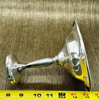 LOT 38 - Sterling Silver Fisher Pedestal Compote - Weighted