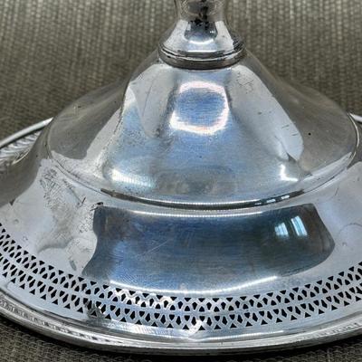 LOT 38 - Sterling Silver Fisher Pedestal Compote - Weighted