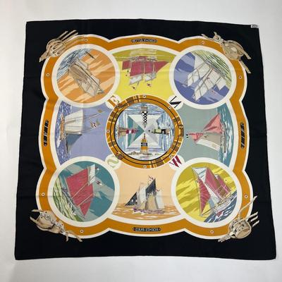 188 Authentic HERMÃˆS Carre 90 Silk Scarf Belles Amures by LoÃ¯c Dubigeon 2002