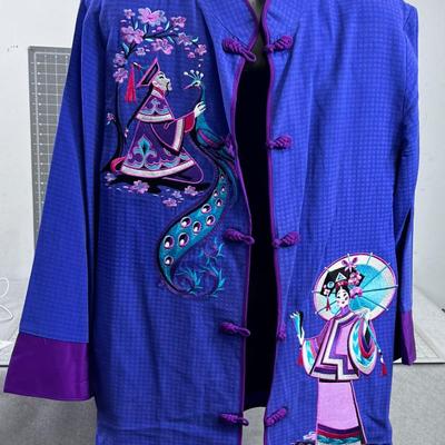 OMG BOB MACKIE Wearable ART - Purple Asian Flair