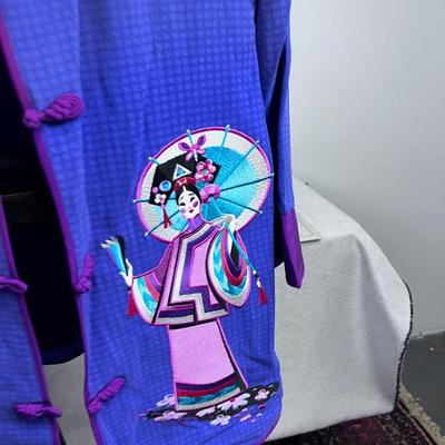 OMG BOB MACKIE Wearable ART - Purple Asian Flair