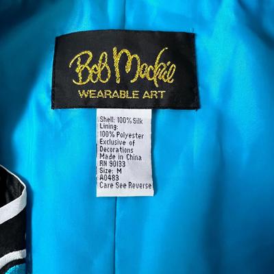 BOB MACKIE Wearable ART - Turquoise 