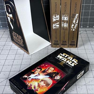 STAR WARS Trilogy VHS Special Edition, Like NEW 