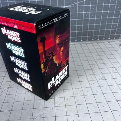 Original VHS Planet of the Apes (5) COLLECTION 