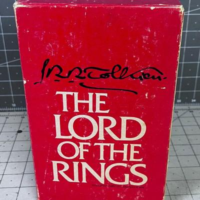 Lord of the Rings Boxed Book Set 