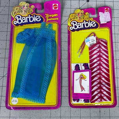 2 Vintage BARBIE NEW Outfits - Sealed: New old Stock