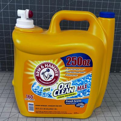 Oxy Clean Jug of Laundry Detergent Arm & Hammer 