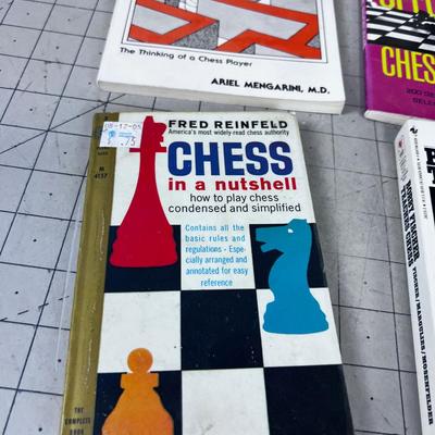 6 Chess Books - Chess Strategy 