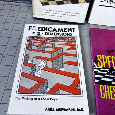 6 Chess Books - Chess Strategy 