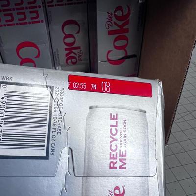 Case of Diet Coke 8 10 Packs of MINI COKE