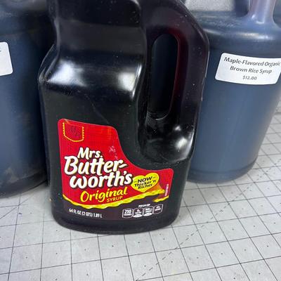 3 JUGS of SYRUP 