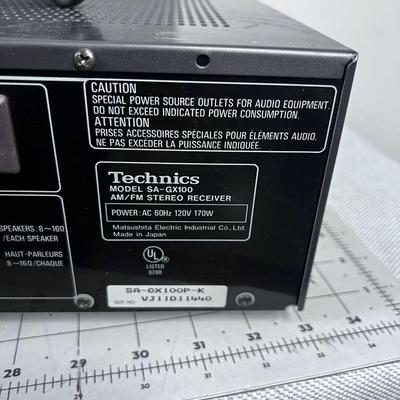 TECHNIQUES Model GX100 Stereo Receiver
