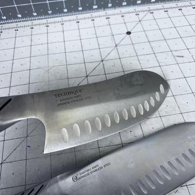 TECHNIQUE 7" Kohaisu & 7" Santoku Knives 