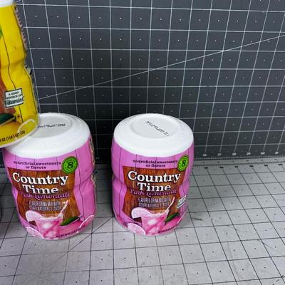 (4) Country Time Lemon Aids, NEW sealed 
