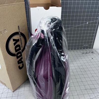 Wine Caddy NEW Sealed, Chills Wine, Leather 