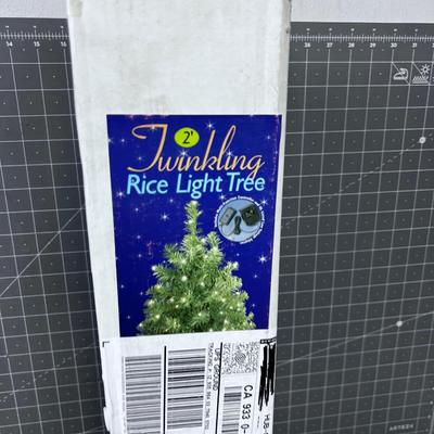 2 - Foot Twinkling Rice Like Tree 