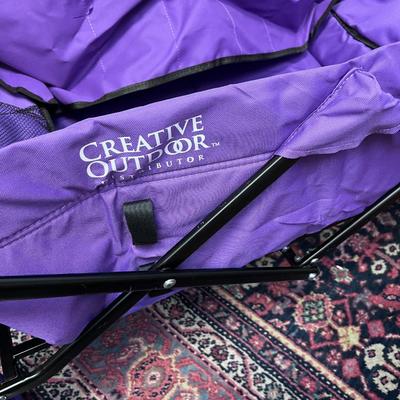 CREATIVE OUTDOORS - NEW  Purple WAGON with Fat Tires. NEW 