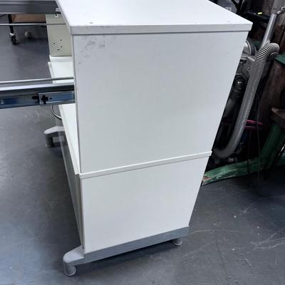 White Melamine IKEA File Cabinet