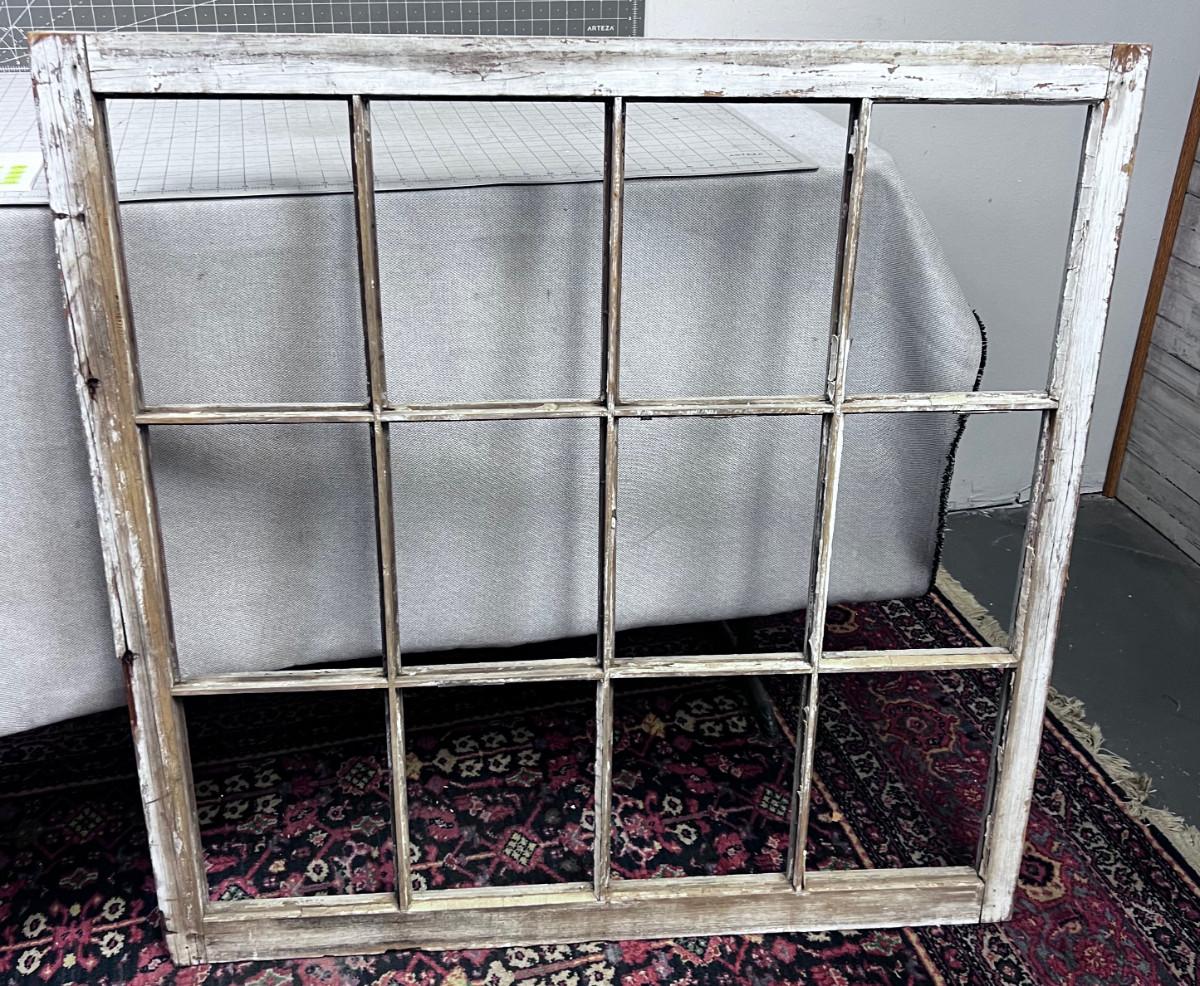 Antique Window Frame NO GLASS