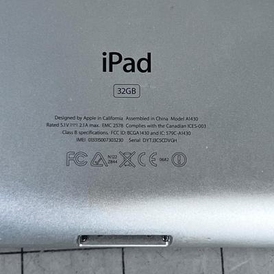 iPad MODEL A1430