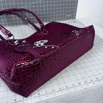 Kathy Van Zeeland MAROON Tote 