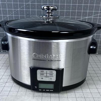 CUISINART Programable Slow Cooker 