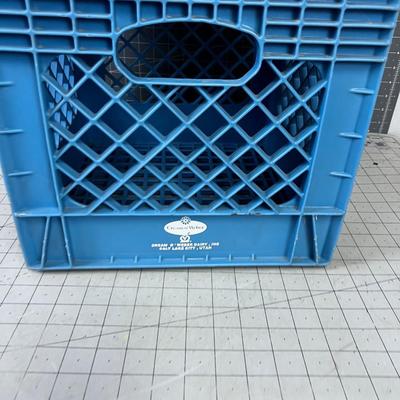 2 OLD Stackable Milk Crates 