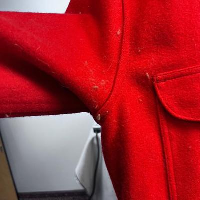 Filson RED 100% WOOL Hunting Jacket 
