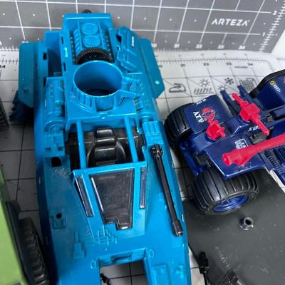 Giant Lot of EARLY VINTAGE G I Joe Vehicles and Accessories 
