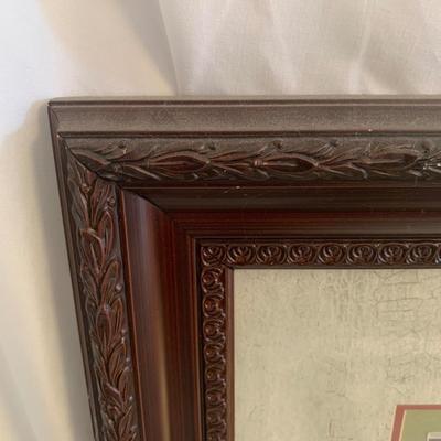 Three Framed Flowers of Provence Art (DR-RG)
