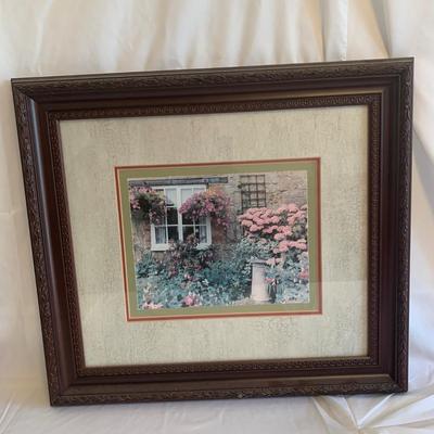 Three Framed Flowers of Provence Art (DR-RG)
