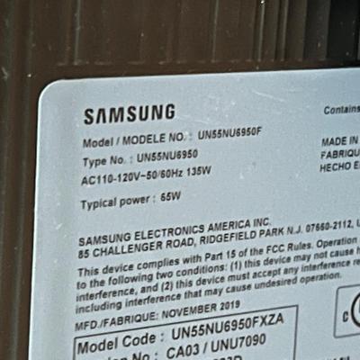 Samsung 50-Inch UN50NU6950 Flatscreen TV (K-RG)