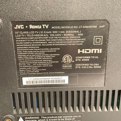 JVC Roku TV w/Remote (LR-SS)