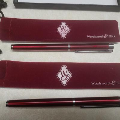 13 Ball Point Pens/6 Fountain Pens---See Descriptions