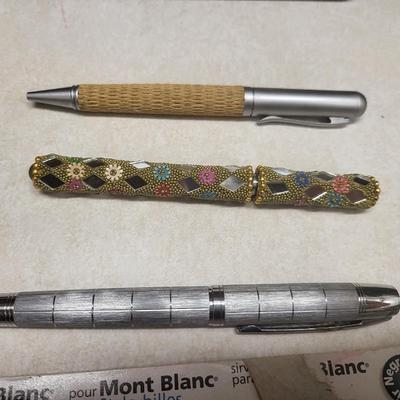 13 Ball Point Pens/6 Fountain Pens---See Descriptions
