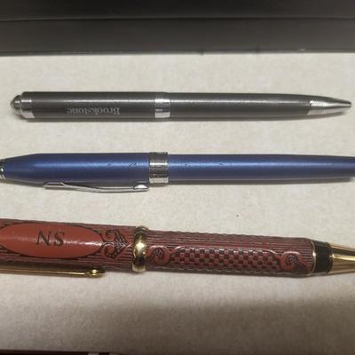 13 Ball Point Pens/6 Fountain Pens---See Descriptions