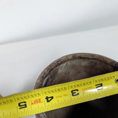 Antique Wooden Mortar & Pestle