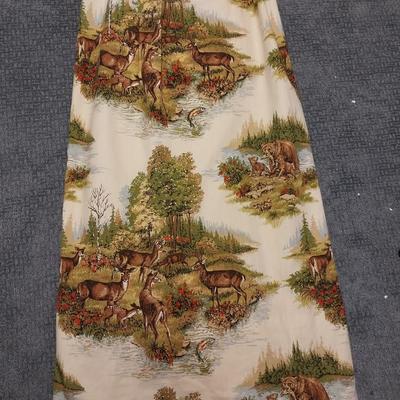 2 MAN CAVE, CABIN, DEN, INSULATED WILDERNESS THEMED CURTAINS
