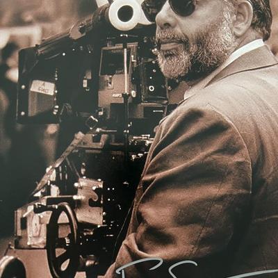 Francis Ford Coppola signed photo