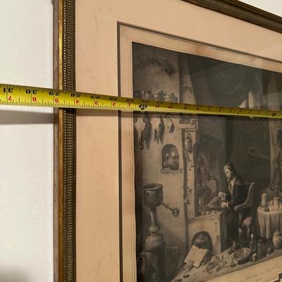 Framed Picture (Chemist In David Geniers Laboratory)