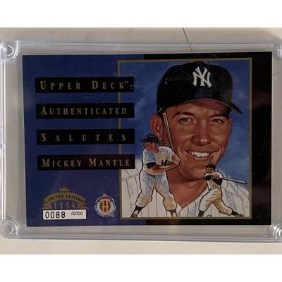 Mickey Mantle 1994 Upper Deck baseball card 88/5000