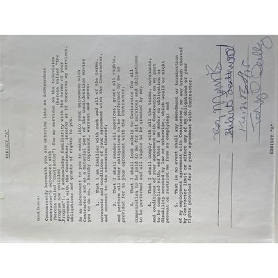 The Koobas signed contract 